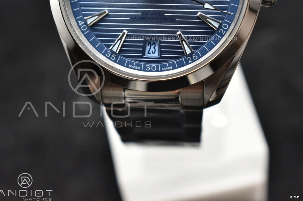 Aqua on Super Stainless Summer Dial Bracelet Best Blue 41mm VSF 1:1 Edition Terra Clone A8900 0131
